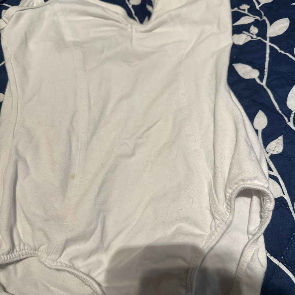White Pinch front Cami Leo AL